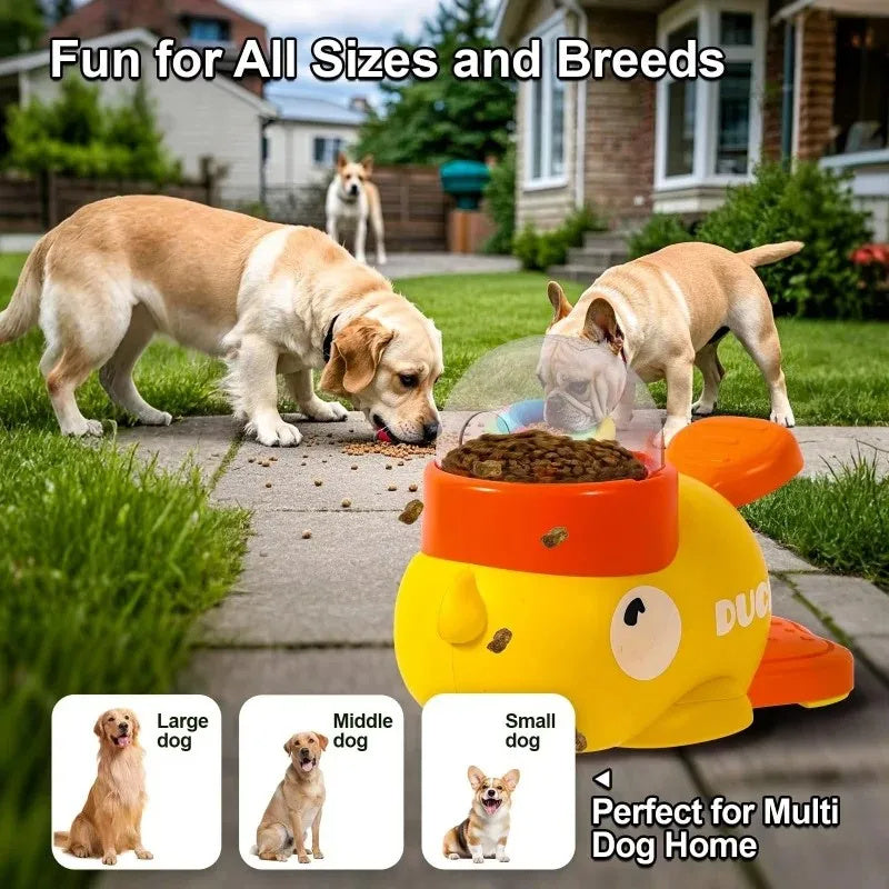 Puzzle Duck Feeder | Dispensador Interactivo de Comida para Perros y Gatos | Kioto.pet