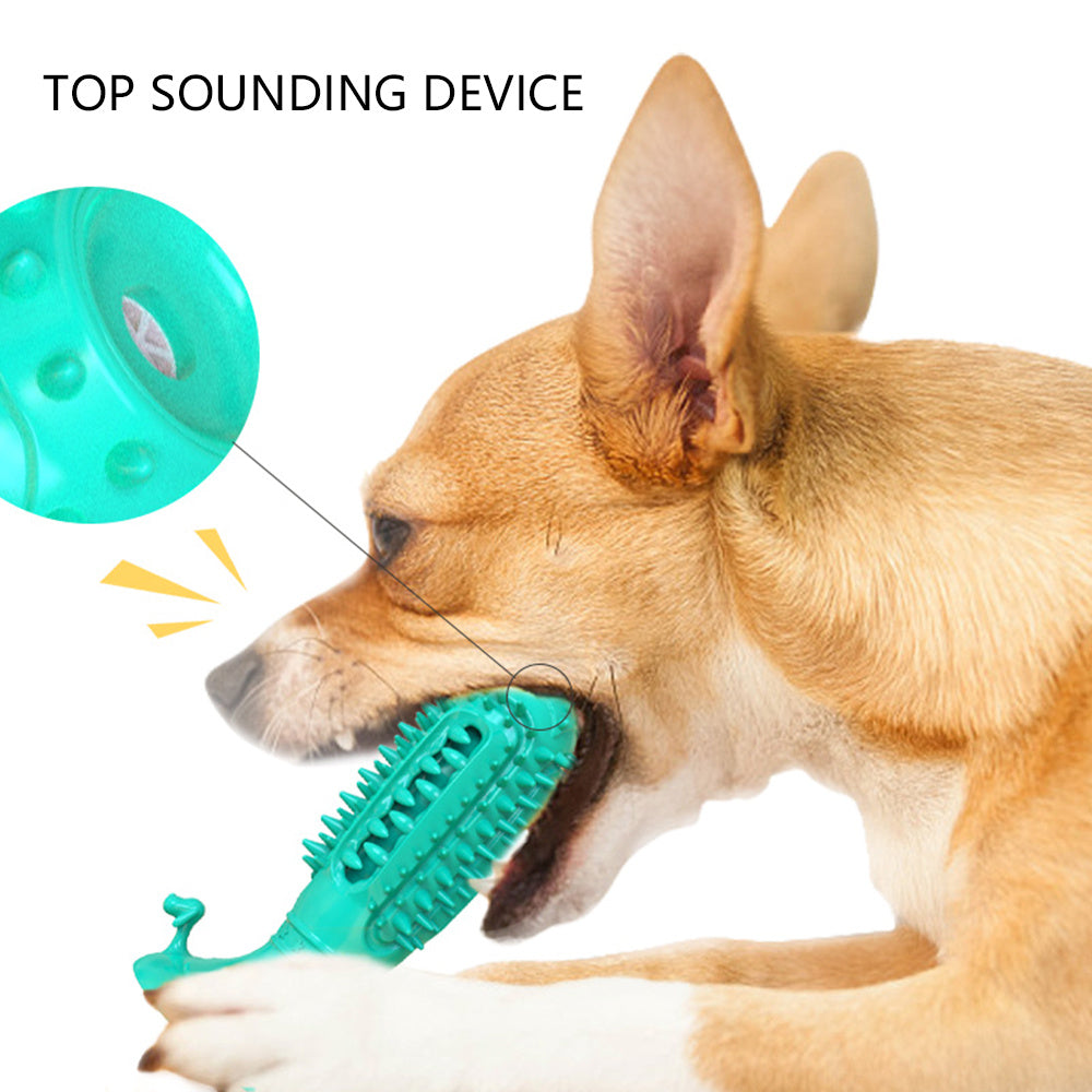 CleanPlay Brush™ | Juguete Interactivo y Cepillo Dental para Perros Kioto.pet
