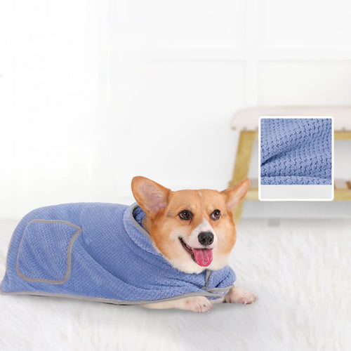 Aqua Spa Robe | Bata Premium de Secado Rápido para Perros Kioto.pet