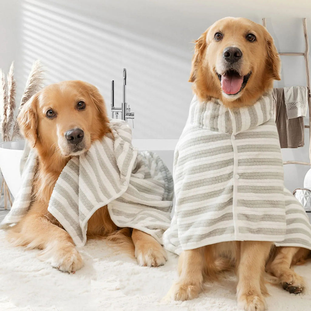 Toalla Ultra Absorbente Kioto.pet | Secado Rápido y Antibacterial para Perros y Gatos