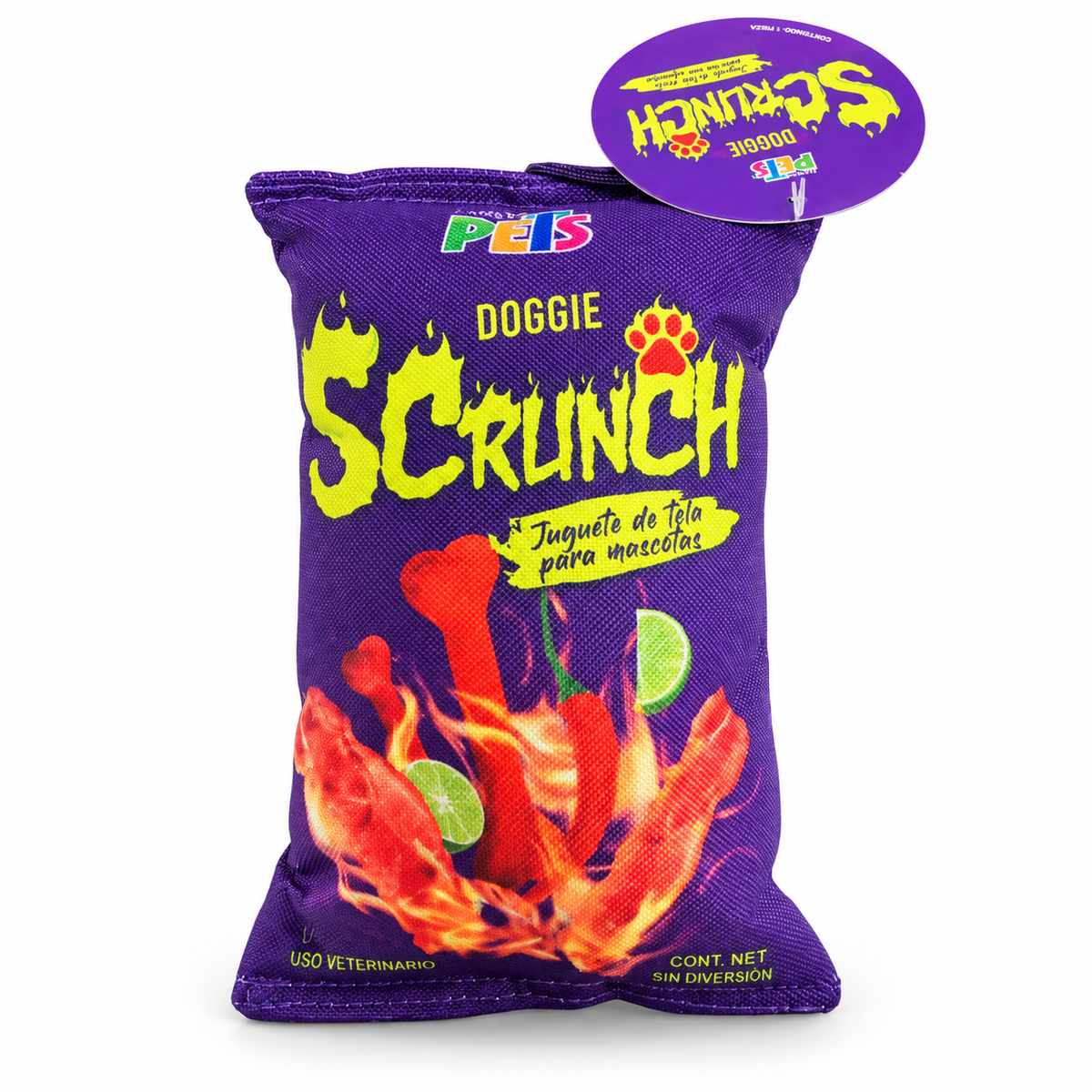 Juguete de Tela Doggie Scrunch