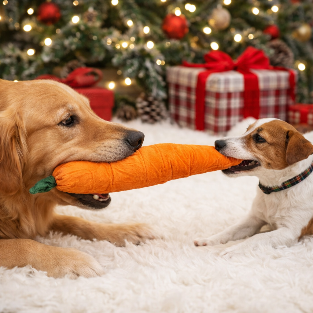 Zanahoria de Peluche para Perro