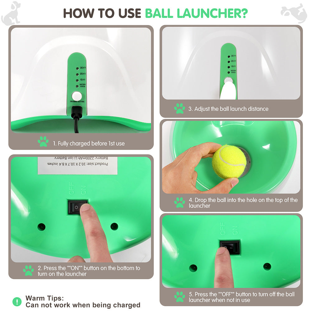 Lanzador Automático de Pelotas para Perros | Kioto.pet