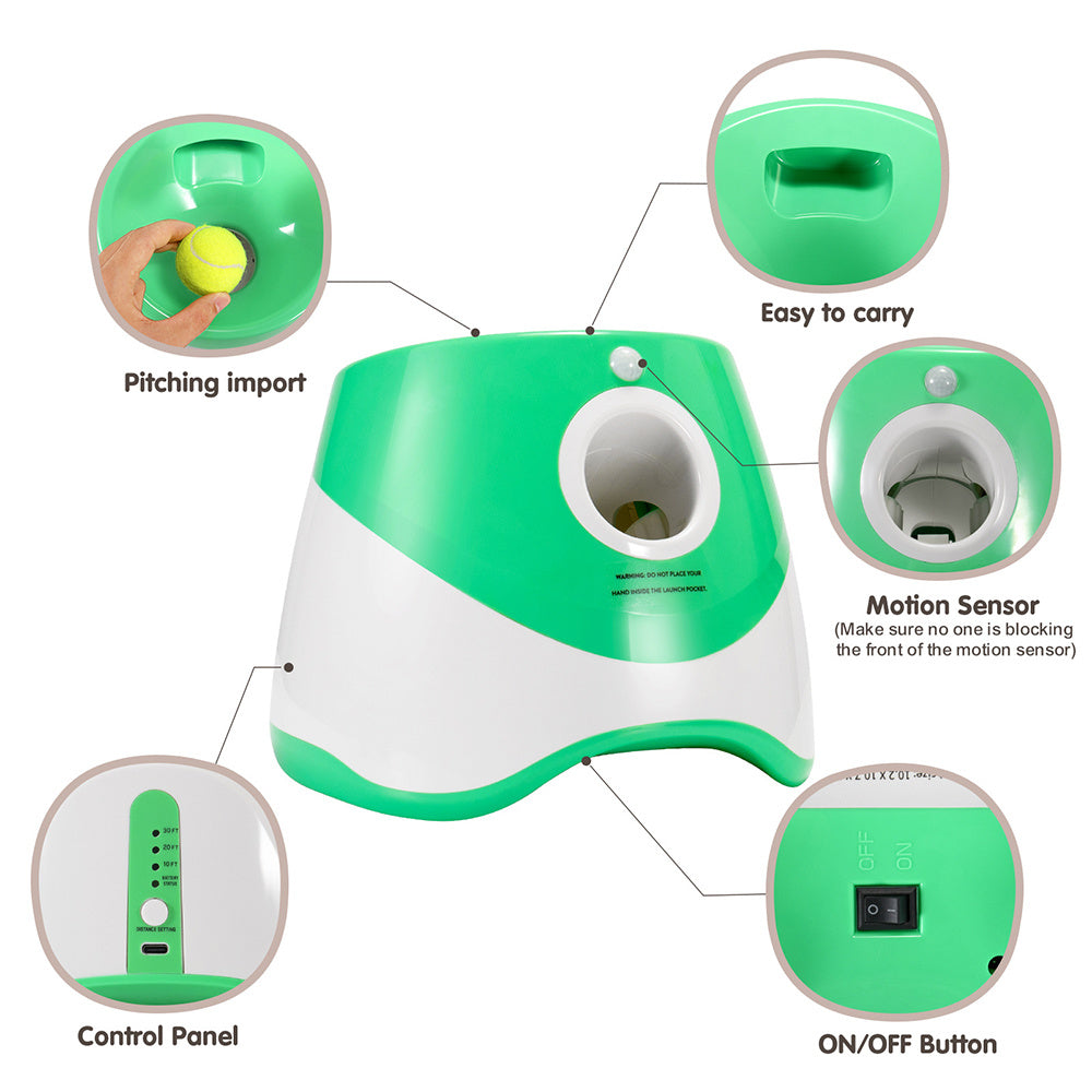 Lanzador Automático de Pelotas para Perros | Kioto.pet