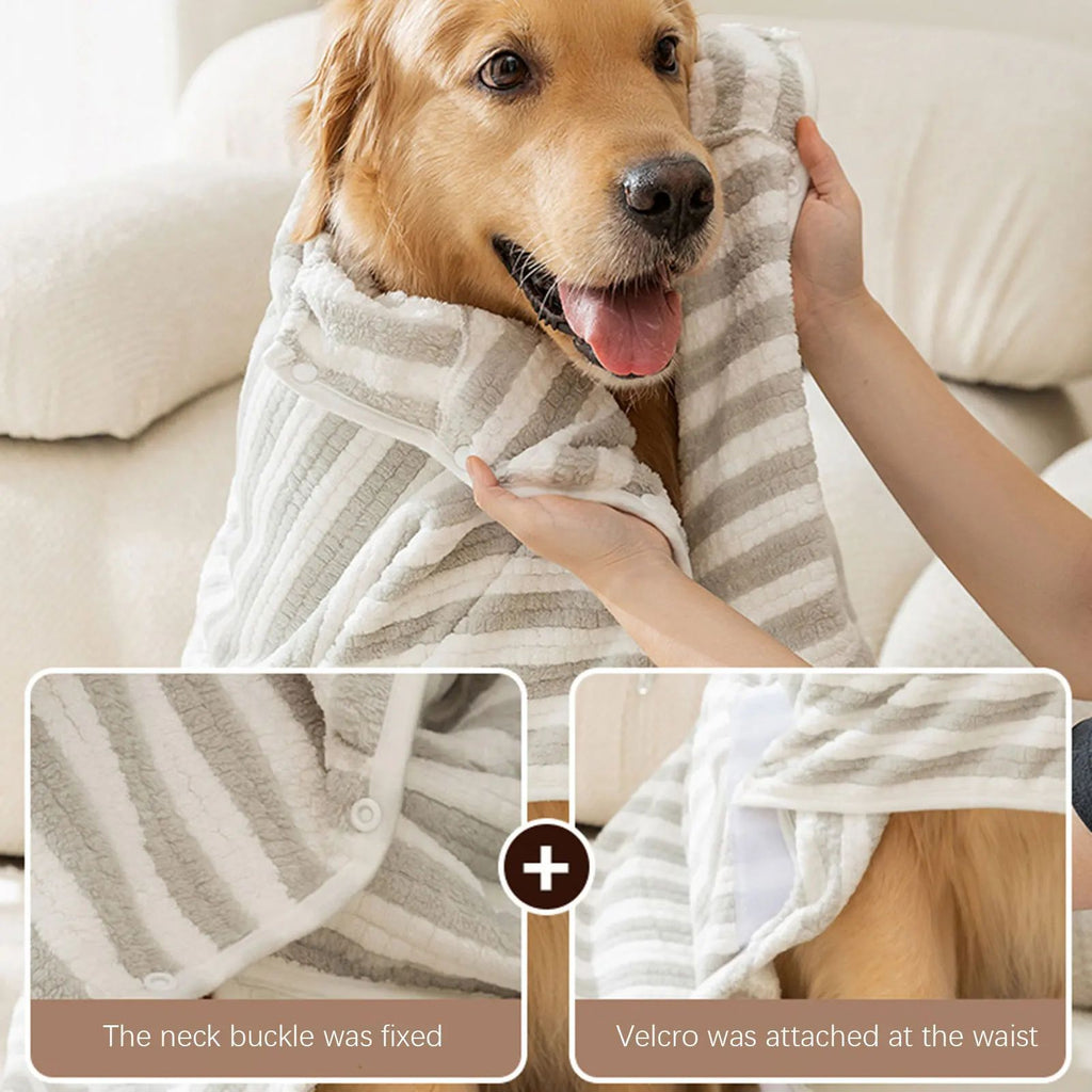 Toalla Ultra Absorbente Kioto.pet | Secado Rápido y Antibacterial para Perros y Gatos