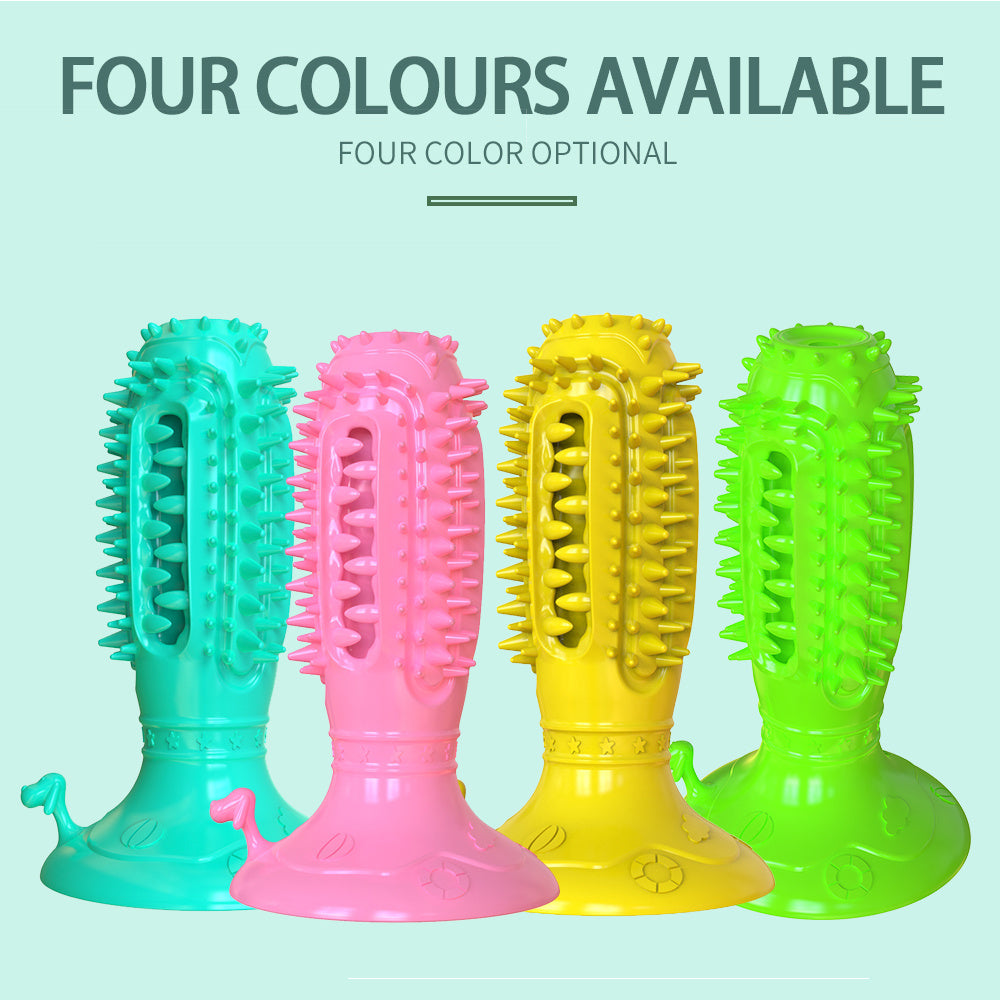 CleanPlay Brush™ | Juguete Interactivo y Cepillo Dental para Perros Kioto.pet